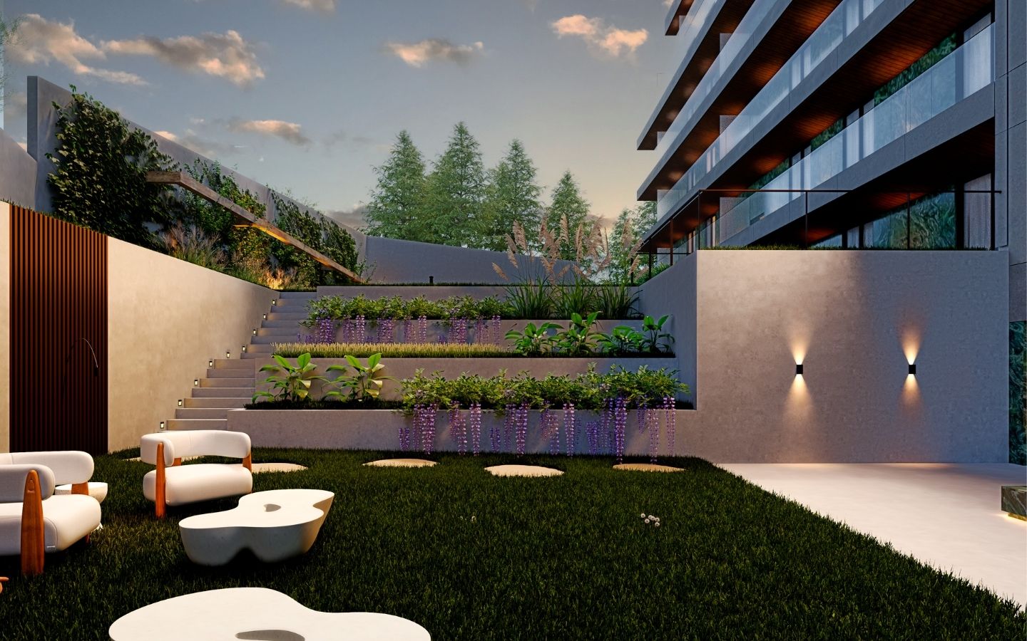 jardim suspenso MT